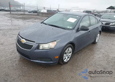 2013 Chevrolet Cruze Ls Auto из США, поврежденный, VIN 1G1PA5SHXD7214592